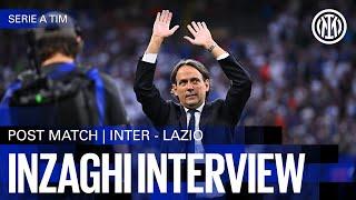 SIMONE INZAGHI INTERVIEW  INTER 1-1 LAZIO ️