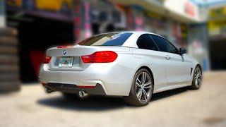 BMW 435i Catback Exhaust Before vs After