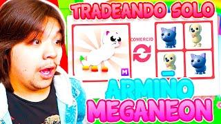 TRADEO ARMIÑO *MEGANEÓN* POR ESTA OFERTA y MI NOVIA LULY SE ENFADA CONMIGO en ADOPT ME de ROBLOX 