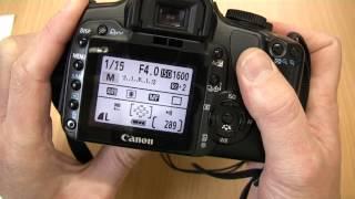 Using the Canon EOS 400D  Digital Rebel XTI DSLR - Media Technician Steve Pidd