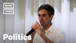 Beto ORourke on NFL Players Kneeling During the National Anthem  NowThis