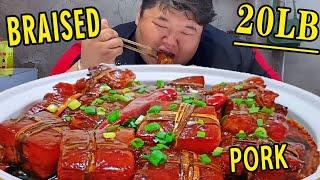 Monkey brother made ”Dongpo pork” with 20 kilograms of pork belly and mixed the broth with rice