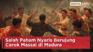 Salah Paham Nyaris Berujung Carok Massal di Madura  Beritasatu