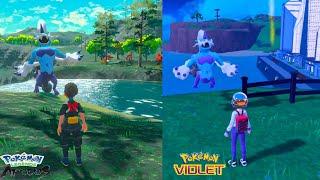 Thundurus Comparison  Pokémon Scarlet & Violet vs Legends Arceus