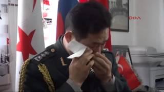 South Korean defense attaché moved to tears during visit of Turkish war veterans