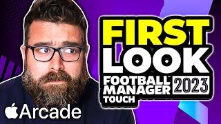 FOOTBALL MANAGER 2023 TOUCH on APPLE ARCADE  First Look & Review of FM23 Touch  FMT23