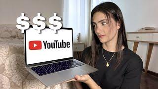 ¿Cuánto paga youtube a un canal pequeño?  Mis resultados 4 meses monetizando 