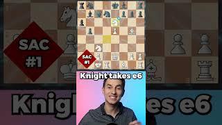 Mikhail Tal Sacrificed 4 PIECES in 7 Moves 