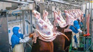 Incredible modern pork processing factory technology & other amazing farming poultry production