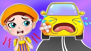 Boo Boo Car Song  + More Nursery Rhymes  TigiBoo 2D Cartoons