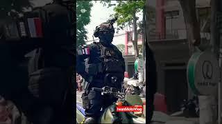 Parade Pasukan Tni Indonesia Dan Kopasus Pasukan Elite