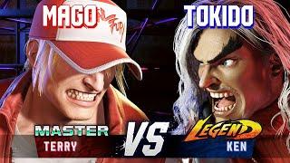 SF6 ▰ MAGO Terry vs TOKIDO Ken ▰ High Level Gameplay