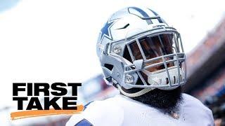 Ezekiel Elliott was pouting like a baby vs. Broncos  First Take  ESPN