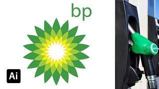 BP Logo Design  Adobe Illustrator