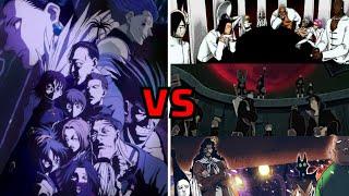 Phantom Troupe vs Akatsuki Espada and Cadres