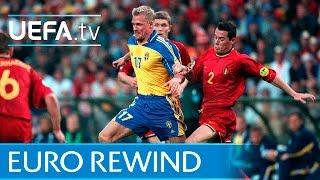 EURO 2000 highlights Belgium 2-1 Sweden