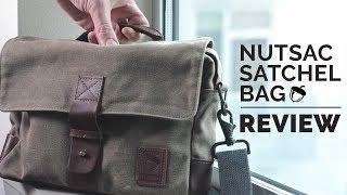 The Ultimate Man Bag  NutSac Satchel Bag Review