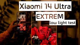 Xiaomi 14 Ultra - extreme low light video 4K and photo test