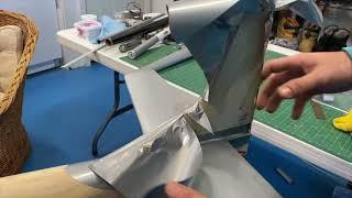 How To Cover With Monokote Part 5 Vertical Stabilizer