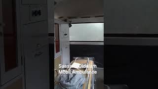 Suasana Didalam Mobil Ambulance#ambulance #emergency