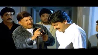 Angry Vishnuvardhan Beats Brother Aniruddha With Belt Emotional Scene Of Jyesta Movie