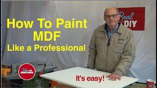 How to Paint MDF Like A Pro #10 Looks like a spray finish but done with a roller