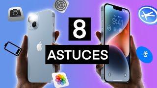 8 ASTUCES IPHONE INDISPENSABLES 