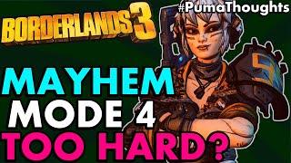 IS MAYHEM MODE 4 TOO HARD for Solo Play? Borderlands 3 WotanMaliwan Blacksite Update #PumaThoughts