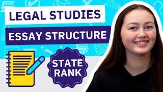 Legal Studies Essay Structure Tips from a State Ranker