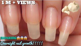 How to Grow Your Nails FASTER and LONGER using GARLIC Basic Nail Art Tutorial