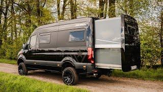 Wohnmobil Starvan 2025  7m Sprinter wird zum 6m Sprinter und das Bett wird riesig