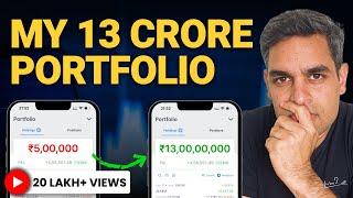 Building a Diversified Portfolio My 13 Crore Journey  Investing for Beginners 2023  Warikoo Hindi