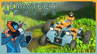 Deeply Customizable & Destructible Vehicle Survival Sandbox - Terratech Worlds Demo  Sponsored