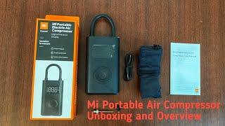 Mi Portable Air Compressor Unboxing and Overview  Tamil 
