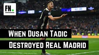 Throwback Dusan Tadic vs Real madrid 05-03-2019