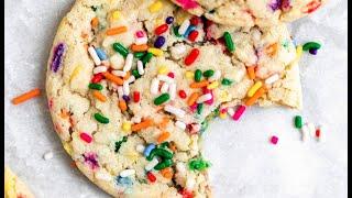 Vegan Funfetti Sugar Cookies