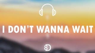 David Guetta & OneRepublic - I Dont Wanna Wait  8D EXPERIENCE  