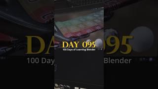 Day 95 of 100 days of blender - 1hr 54min #blender #blender3d #100daychallenge