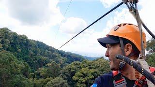 Best Zipline adventure in Chiang Mai + Hot spring you can cook your eggs in - Thailand