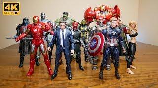 MASSIVE Unboxing Most not all of the Marvel Legends MCU 10 Years Collection