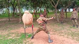 সেনাবাহিনীর যুদ্ধের ট্রেনিংBayonet fighting  bangladesh army training  আর্মি ট্রেনিং 