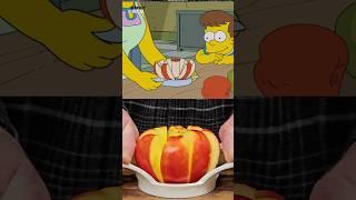 Uncovering Monas Long Lost Apple Pie Method #shorts #homersimpson #applepie #thesimpsons