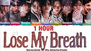 1 HOUR Stray Kids - Lose My Breath feat. Charlie Puth Lyrics Color Coded_Eng