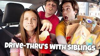 Drive Thrus With Siblings Be Like 
