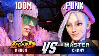 SF6 ▰ IDOM Manon vs PUNK Cammy ▰ High Level Gameplay