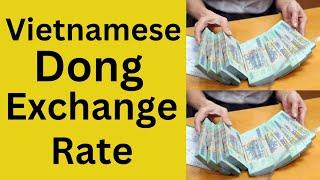 Vietnamese Dong New Exchange Rate Today Iraqi Dinar News Today