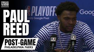 Paul Reed Reacts to 76ers Sweeping Brooklyn Starting for Joel Embiid  76ers Post-Game Reaction