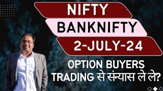 Nifty Prediction and Bank Nifty Analysis for Tuesday  2 July 24  Bank NIFTY Tomorrow