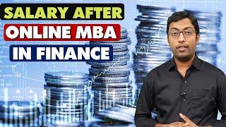 Salary after Online MBA In FINANCE  Guru Chakachak