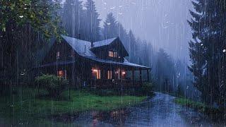 Heavy Rain To Sleep Immediately - Let The Sound Of Rain Wash Away Your Sadness Tonight Study RELAX